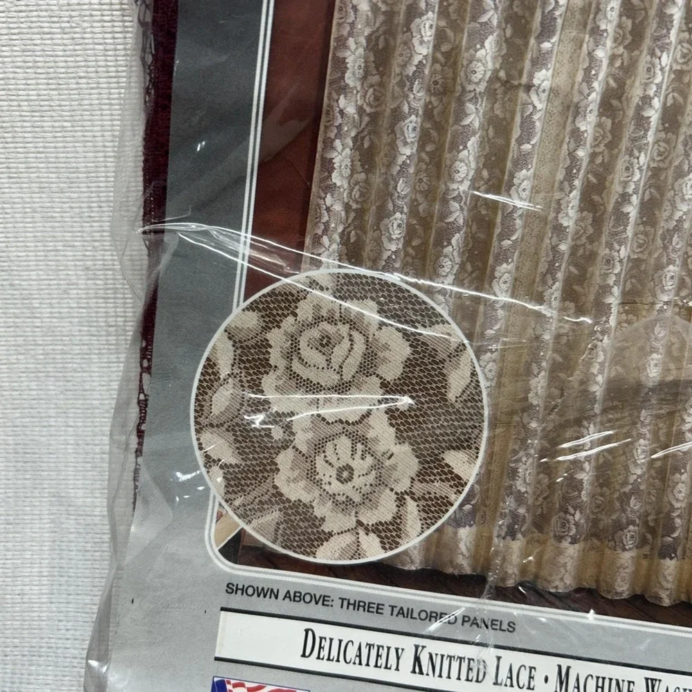 S. Litchenberg Floral Panel Burgundy 40